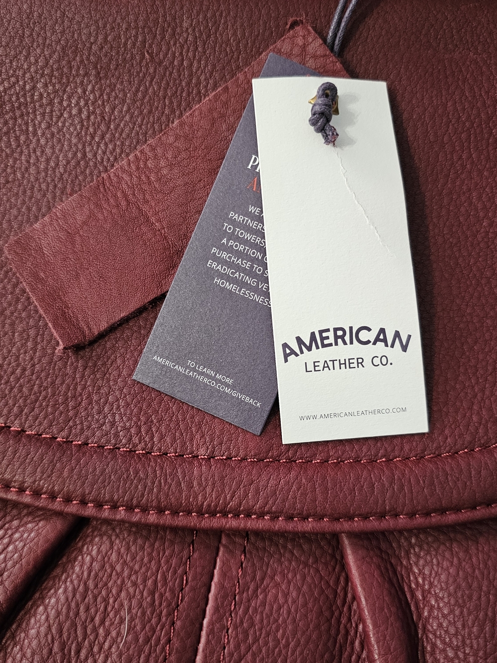 FINAL!!!! American Leather Co Marino Backpack - Picture 13 of 16